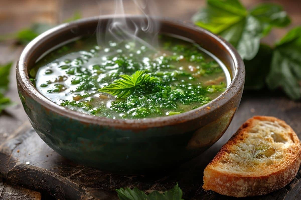 Découvrez la soupe d'orties : une recette simple, économique et surprenante pour ravir vos papilles